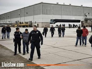 ICE-Realiza-Operativo-en-Planta-Rural-en-Tennessee,-97-Inmigrantes-Arrestados